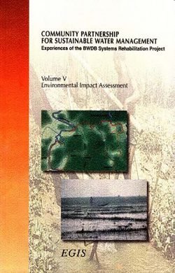 Community Partnership For Sustainable Water Management: Experience of the BWDB Systems Rehabitation Project: Environmental Impact Assessment (volume 5) (Paperback)